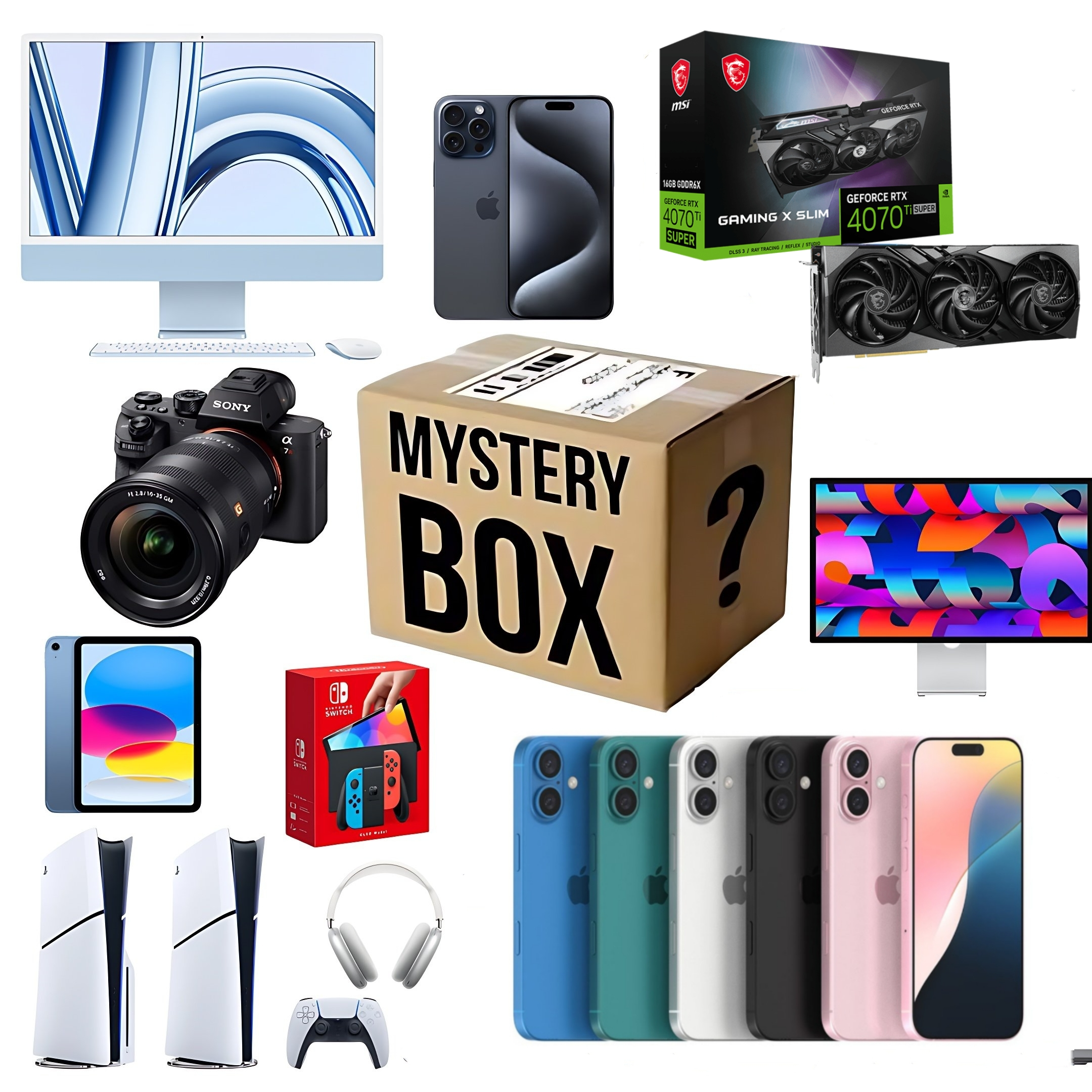 صندوق المفاجآت لاكتشاف الكنوز الإلكترونية الفريدة صندوق المفاجآت لاكتشاف الكنوز الإلكترونية الفريدة