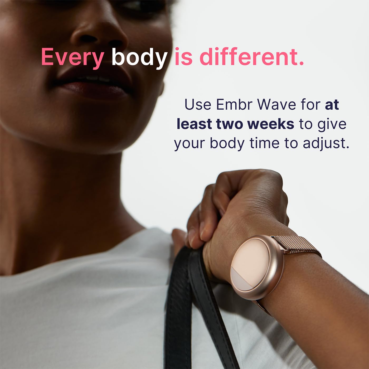 منظم حرارة Embr Wave 2 القابل للارتداء منظم حرارة Embr Wave 2 القابل للارتداء